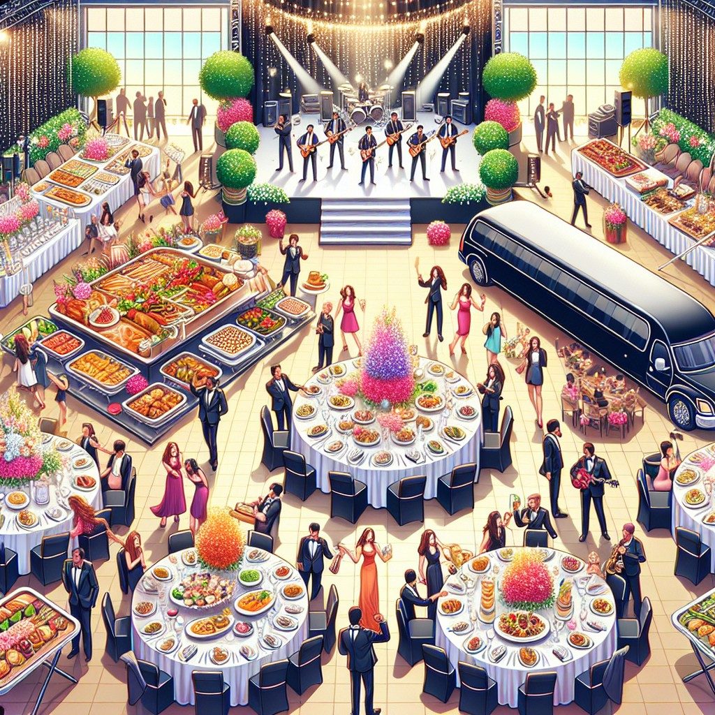 Ce include un pachet complet de eveniment: de la catering la muzică și transport